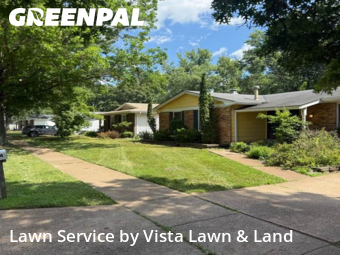 Yard Cuttingin Ballwin,63021,Grass Cut by Vista Lawn & Land, work completed in Nov , 2025