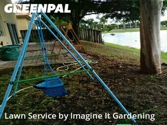 Weed Trimming in Cutler Bay, 33190, Grass Cutting by Imagine It Gardening , work completed in Nov , 2025