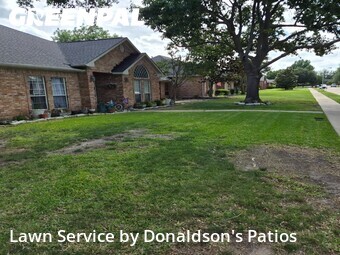 Grass Cuttingin Wylie,75098,Lawn Maintenance by Donaldson's Patios, work completed in Jul , 2026