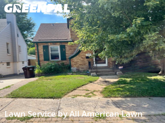 Grass Cutin Affton,63123,Lawn Maintenance by All American Lawn , work completed in Feb , 2026