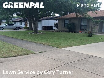 Lawn Cutin Plano,75074,Lawn Mowing Service by Cory Turner, work completed in Jun , 2026