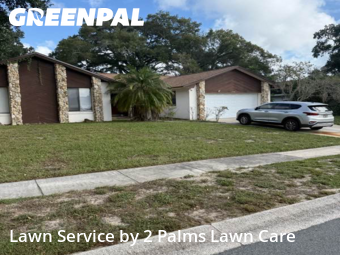 Yard Management in Longwood, 32779, Grass Services by 2 Palms Lawn Care, work completed in Nov , 2025