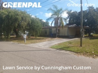 Yard Cuttingin Tampa,33619,Lawn Mow by Cunningham Custom , work completed in Nov , 2025
