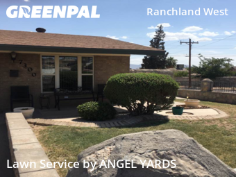 Landscaping Cleanup In El Paso,79915,Landscaping by ANGEL YARDS, work completed in Nov , 2025