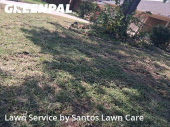 Yard Cuttingin North Richland Hills,76180,Lawn Care by Santos Lawn Care , work completed in Dec , 2025