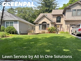 Lawn mowed in Downers Grove, 60516