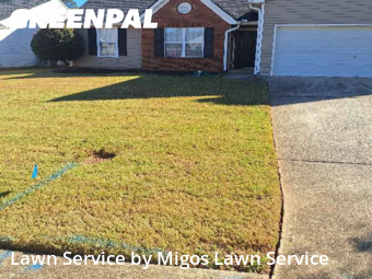 Lawn Care Servicein Lawrenceville,30044,Yard Cutting by Migos Lawn Service, work completed in Jan , 2026