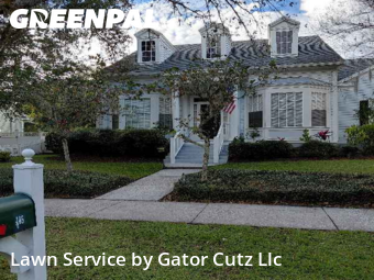 Lawn mowed in Celebration, 34747
