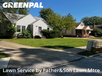 Yard Mowing in Fairview Park, 44126, Yard Upkeep by Father&Son Lawn Mtce, work completed in Oct , 2025