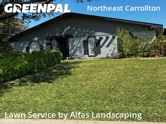 Landscaping Cleanup In Carrollton,75007,Landscaping Renovation by Alfas Landscaping, work completed in Apr , 2026