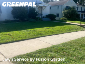 Lawn Care in Bethesda, 20814, Yard Management by Fusion Garden, work completed in Oct , 2025