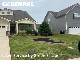 Lawn Mowingin Murfreesboro,37127,Yard Cutting by Green Escapes, work completed in Jun , 2026