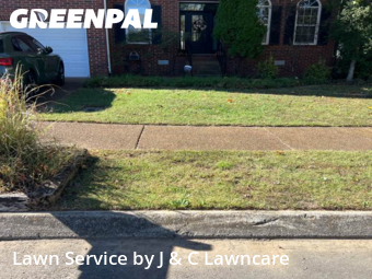 Landscaping Maintenance in Franklin, 37069, Weekly Mowing by J & C Lawncare, work completed in Oct , 2025