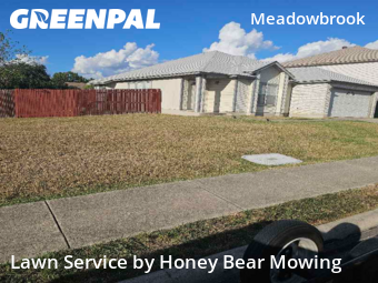 Grass Cuttingin Converse,78109,Yard Cutting by Honey Bear Mowing, work completed in Dec , 2025