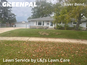 Backyard Mowing in Milwaukee, 53219, Lawn Maintenance by L&J’s Lawn Care , work completed in Nov , 2025