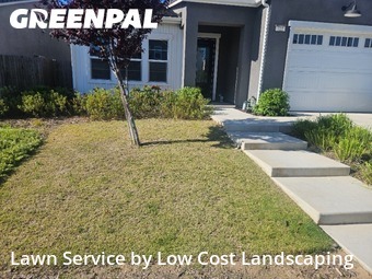 Lawn mowing work completed in Madera, CA