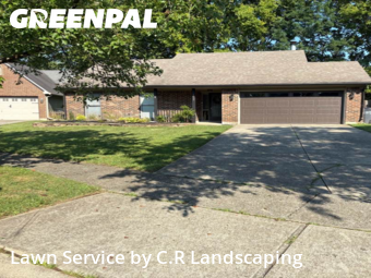 Front Yard Mowing in Lexington, 40509, Landscaping Maintenance by C.R Landscaping , work completed in Nov , 2025