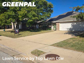 Lawn Mowingin Denton,76209,Grass Cut by Top Lawn Dfw, work completed in Jan , 2026