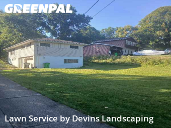 Lawn Mowingin Bedford,44146,Lawn Mowing Service by Devins Landscaping, work completed in Dec , 2025