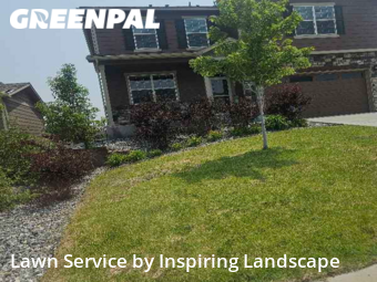 Lawn Mowingin Castle Rock,80104,Yard Mowing by Inspiring Landscape, work completed in Jan , 2026