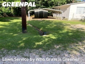 Lawn mowed in Walker, 70785