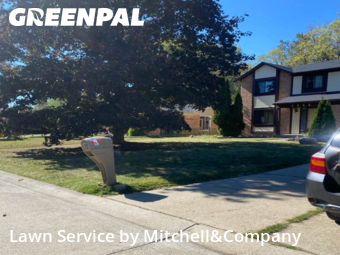 Yard Mowing in West Bloomfield Township, 48322, Weed Trimming by Mitchell&Company, work completed in Dec , 2025