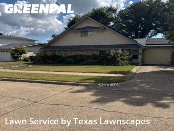 Lawn Cuttingin Garland,75042,Lawn Mowing Service by Texas Lawnscapes, work completed in Nov , 2025