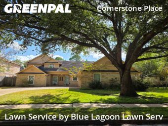 Lawn Servicein Katy,77450,Lawn Mowing Service by Blue Lagoon Lawn Serv, work completed in Dec , 2025