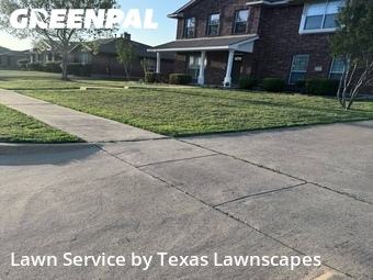 Lawn mowed in Murphy, 75094