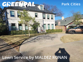 Lawn Carein Dallas,75205,Lawn Cut by MALDEZ RONAN, work completed in Feb , 2026
