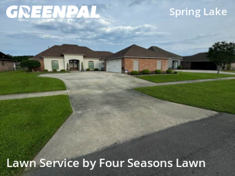 Garden Trimming in Walker, 70785, Front Yard Mowing by Four Seasons Lawn , work completed in Dec , 2025