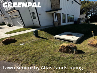 Lawn Carein Lewisville,75057,Lawn Care Service by Alfas Landscaping, work completed in Feb , 2026