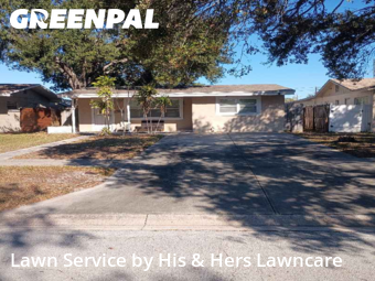 Landscaping Installation St. Petersburg,33702,Landscaping Services by His & Hers Lawncare, work completed in Feb , 2026