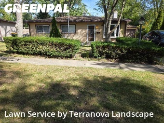Yard Mowing in Streamwood, 60107, Grass Services by Terranova Landscape, work completed in Nov , 2025