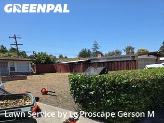 Lawn mowing work completed in Sunnyvale, CA