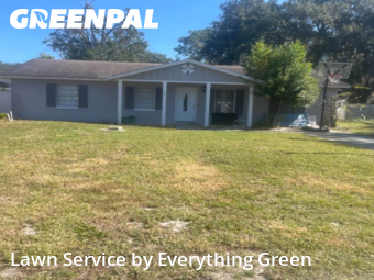 Lawn Servicein Sanford,32773,Grass Cut by Everything Green , work completed in Nov , 2025