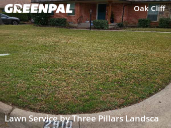 Grass Cuttingin Dallas,75233,Yard Cutting by Three Pillars Landsca, work completed in Jan , 2026
