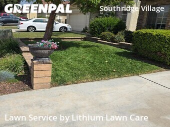 Lawn mowing work completed in Fontana, CA