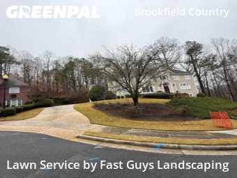 Lawn Cutin Roswell,30075,Lawn Care by Fast Guys Landscaping, work completed in Dec , 2025