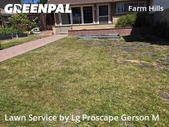 Lawn mowing work completed in Redwood City, CA