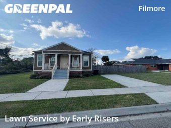 Lawn mowed in New Orleans, 70122