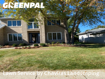 Lawn Management in New Lenox, 60451, Lawn Cutting by Chaviras Landscaping, work completed in Nov , 2025