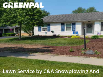 Grass Cuttingin Arlington Heights,60004,Lawn Mowing Service by C&A Snowplowing And , work completed in Feb , 2026
