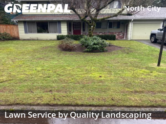 Lawn mowed in Shoreline, 98155