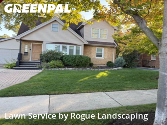Lawn Cuttingin Elmhurst,60126,Yard Cutting by Rogue Landscaping, work completed in Nov , 2025