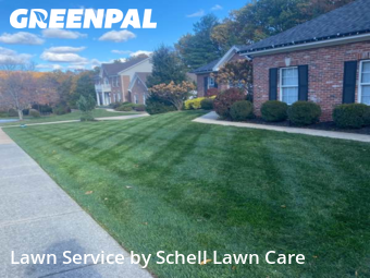 Lawn Carein Ballwin,63011,Lawn Care Service by Schell Lawn Care, work completed in Nov , 2025
