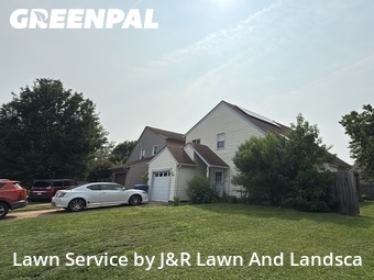 Completed mowing work