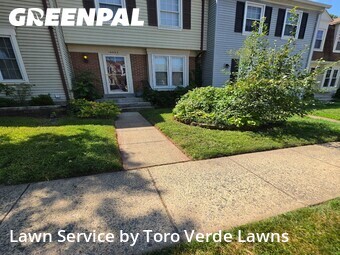 Lawn mowed in Centreville, 20120