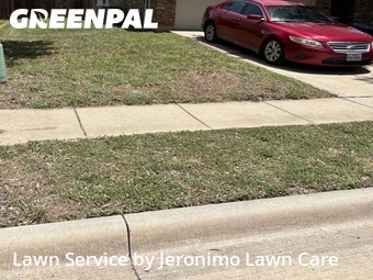 Lawn Mowingin Burleson,76028,Lawn Care Service by Jeronimo Lawn Care , work completed in Jun , 2026
