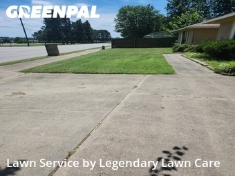 Front Yard Mowing in Fort Smith, 72916, Yard Mowing by Legendary Lawn Care, work completed in Dec , 2025